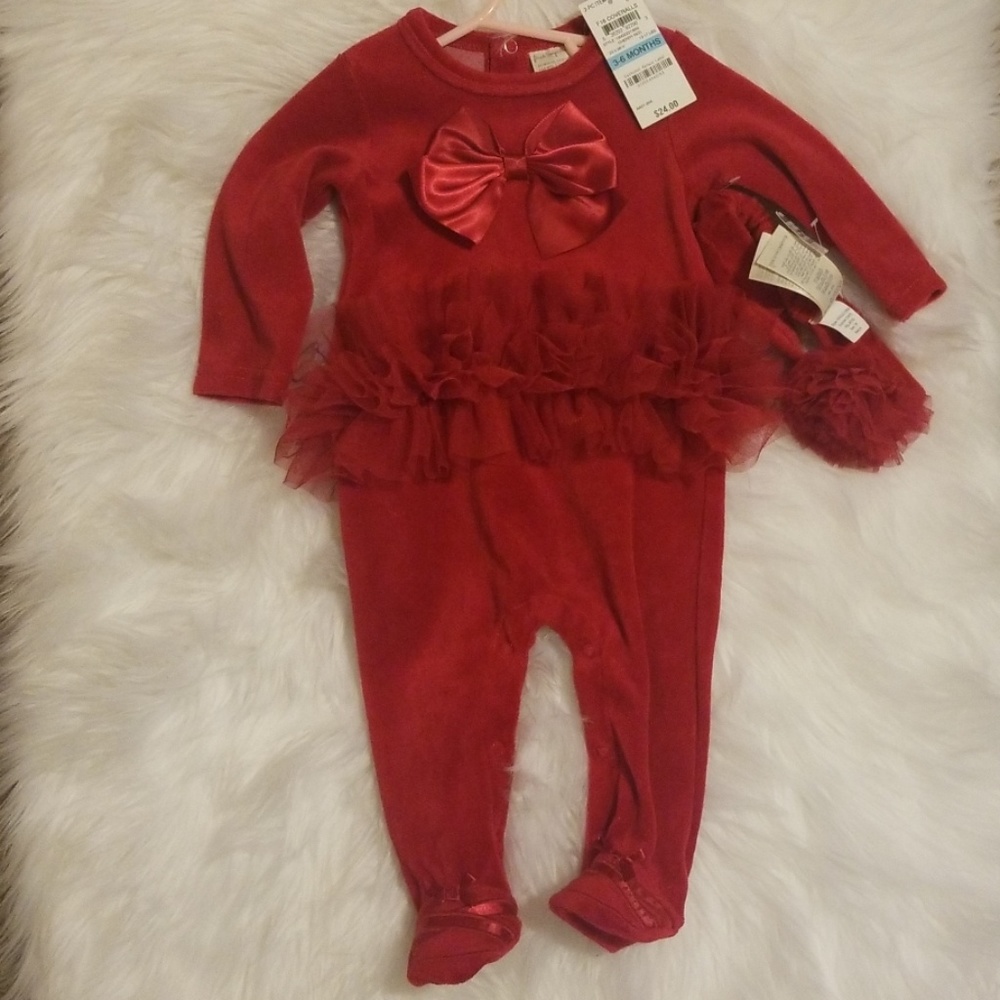Velvet Red Bodysuit